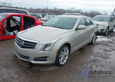 2013 Cadillac Ats Premium z USA, uszkodzony, nr VIN 1G6AM5SX7D0143097